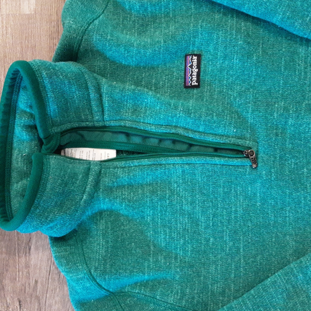 Patagonia quarter-zip, sweater fleece pullover, te